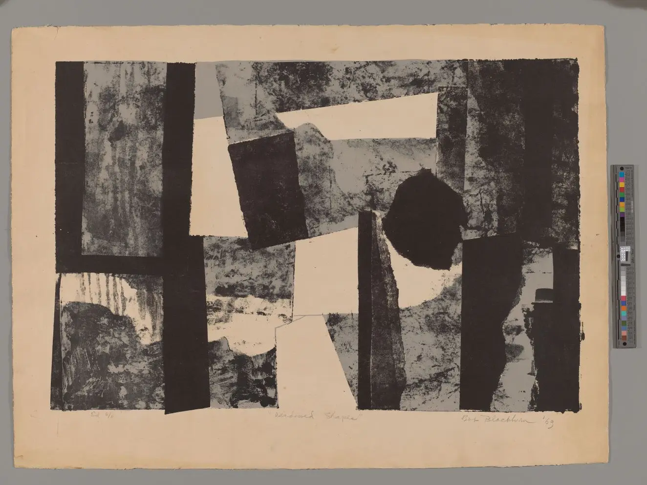 Windowed Shapes by Robert Blackburn