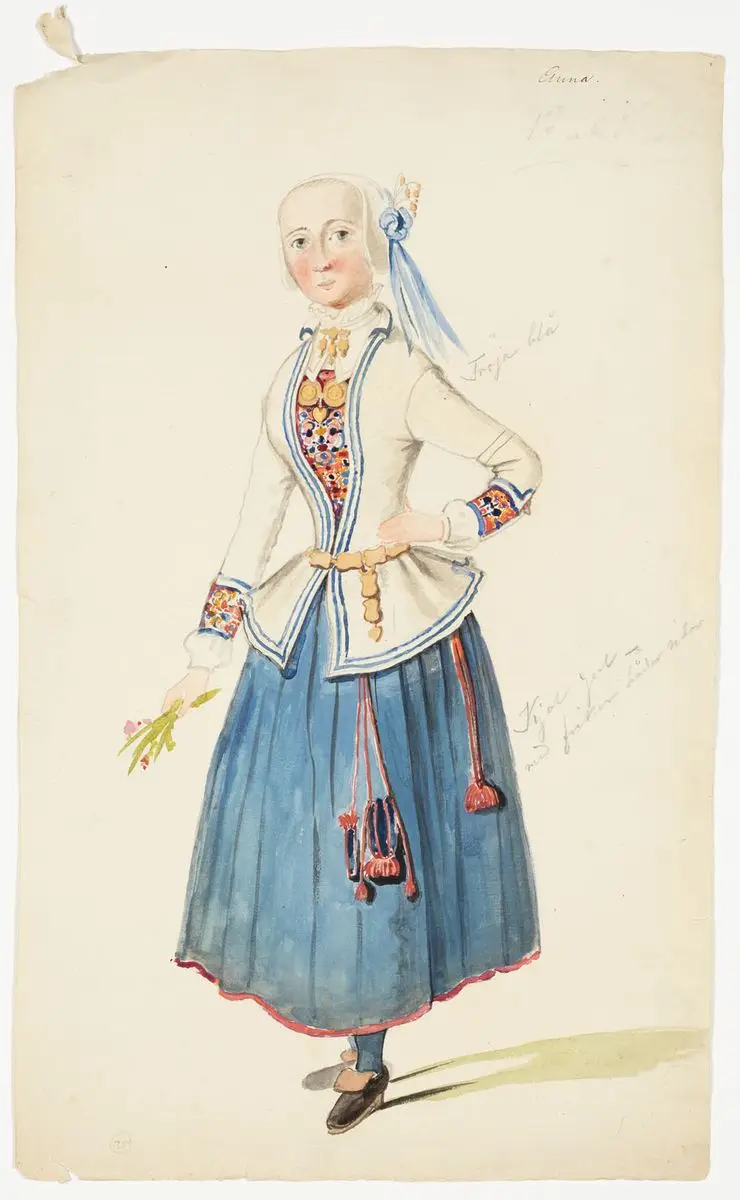 Kostymskiss by Unknown artist