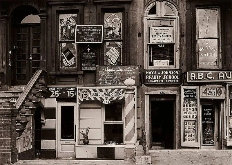 Facades, Harlem by Aaron Siskind