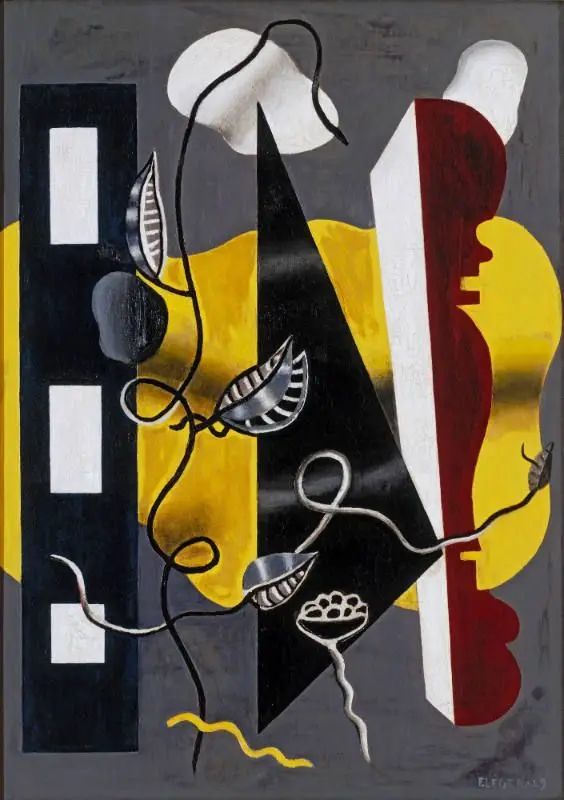 Composition with Vine by Fernand Léger