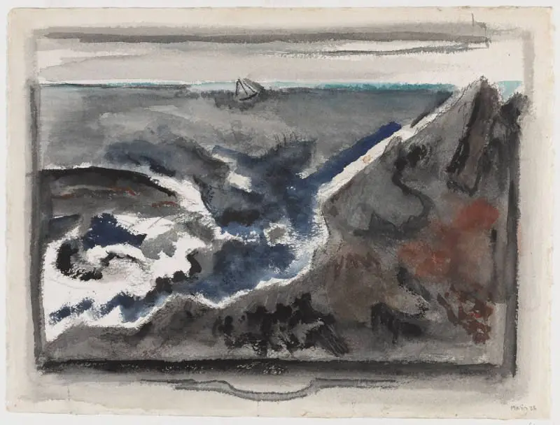 Small Point, Maine by John Marin