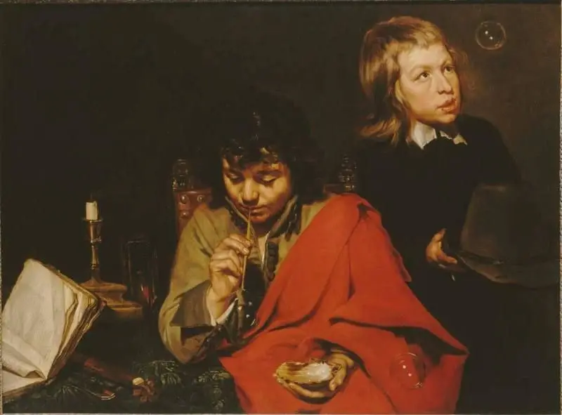 Boys Blowing Bubbles by Michaelina Wautier