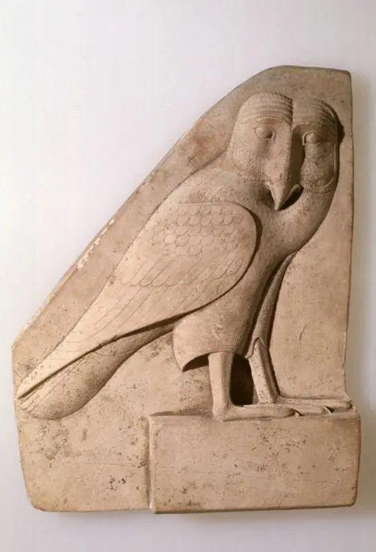 Sculptor's model of an owl by Egyptian