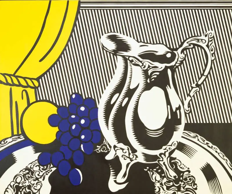 Still Life with Silver Pitcher by Roy Lichtenstein