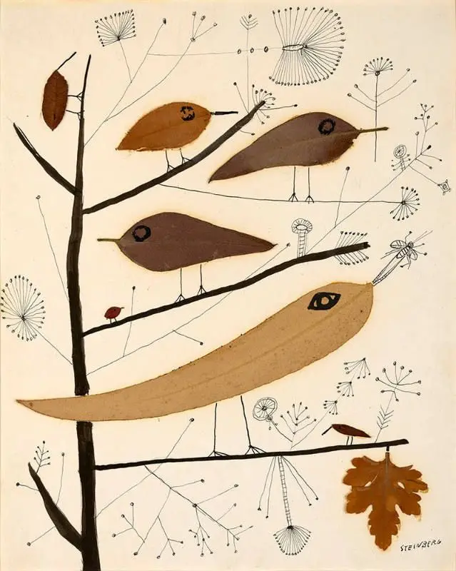 Birds by Saul Steinberg