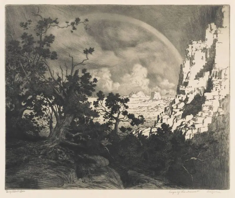 Edge of the Desert by George Elbert Burr