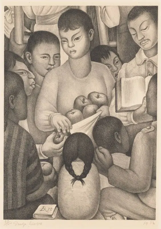 Fruits of Labor by Diego Rivera
