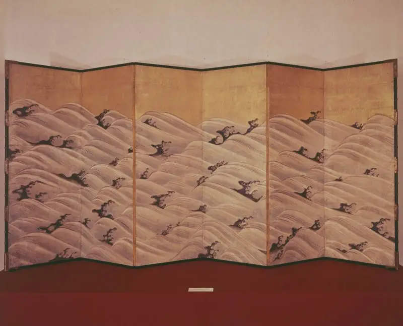 Waves by Ogata Korin