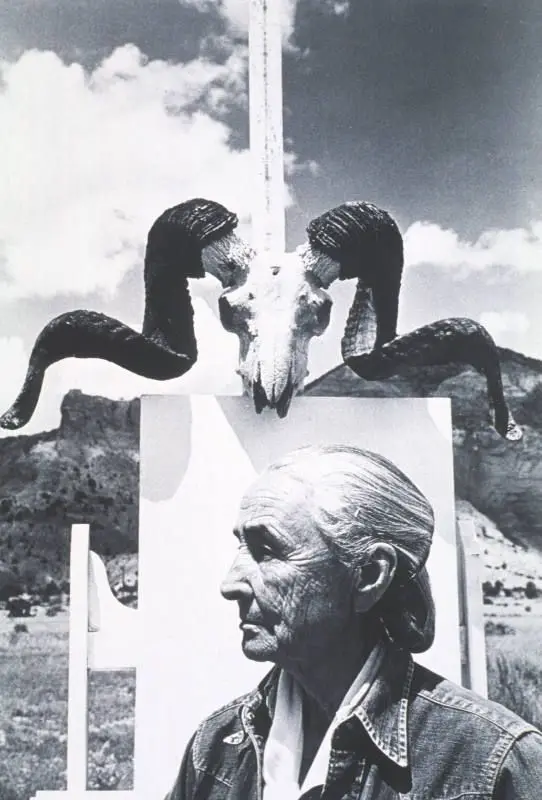 Georgia O'Keeffe by Arnold Newman