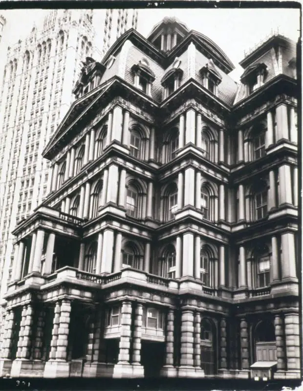 Old Post Office, Broadway and Park Row, Manhattan by Berenice Abbott