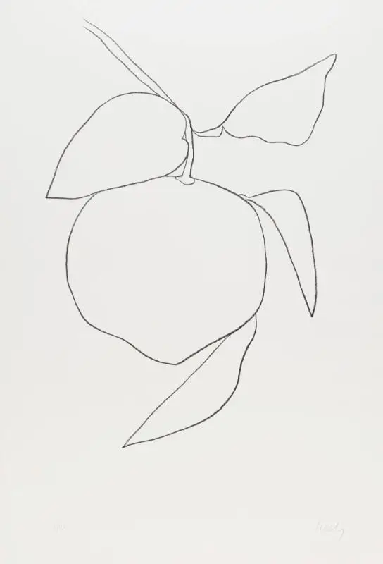 Tangerine (Mandarine) by Ellsworth Kelly