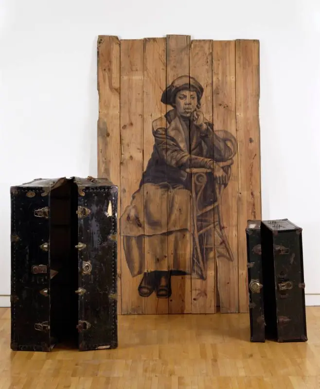 Walkin' Blues by Whitfield Lovell