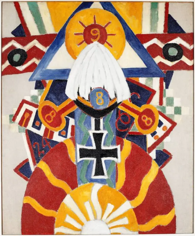 Painting Number 49, Berlin by Marsden Hartley