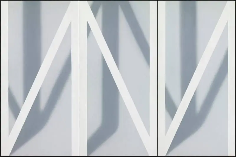 2. Schattenbild (Balken) [Second Shadow Painting (Bars)] by Gerhard Richter