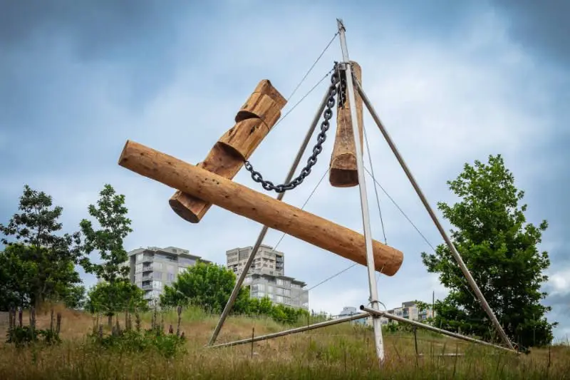 Bunyon's Chess by Mark di Suvero