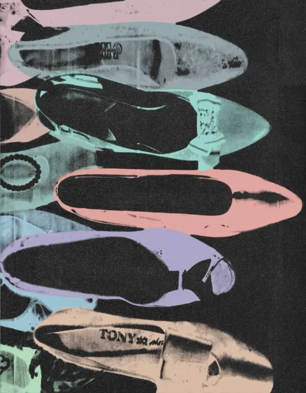 Diamond Dust Shoes by Andy Warhol