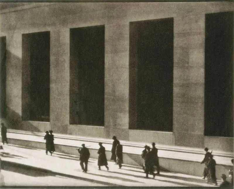 New York, Wall Street, from Camera Work XLVIII by Paul Strand