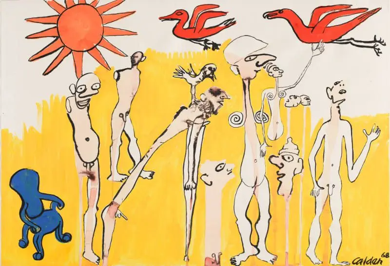 Untitled by Alexander Calder by Alexander Calder