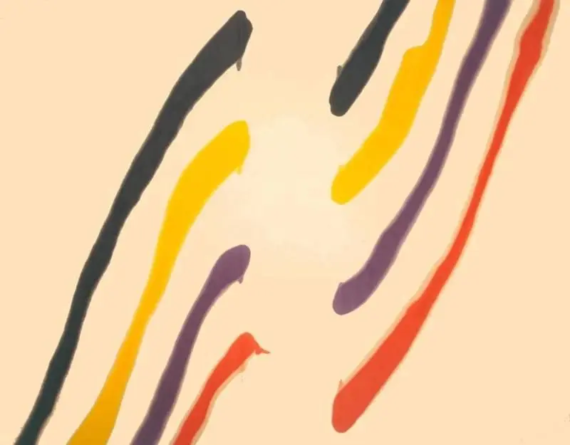 Theta Gamma by Morris Louis