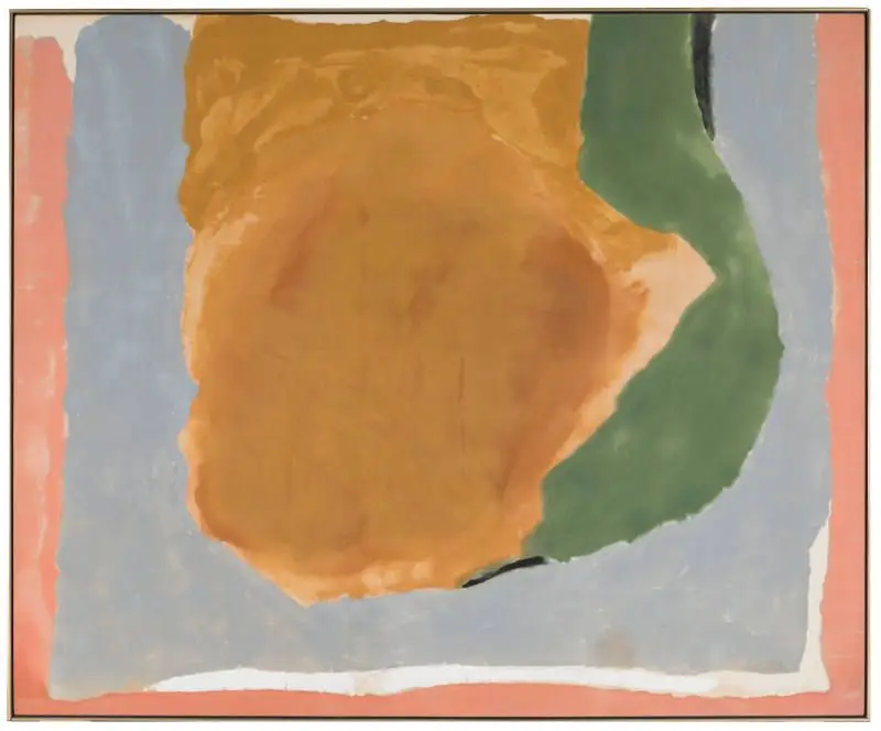 Dawn Shapes by Helen Frankenthaler