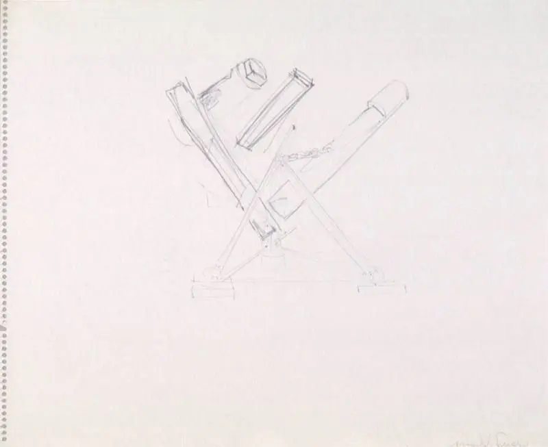 Untitled from "Studies for a Commissioned Sculpture" by Mark di Suvero