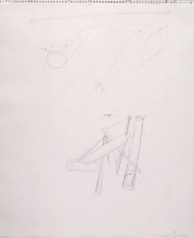 Untitled from "Studies for a Commissioned Sculpture" by Mark di Suvero