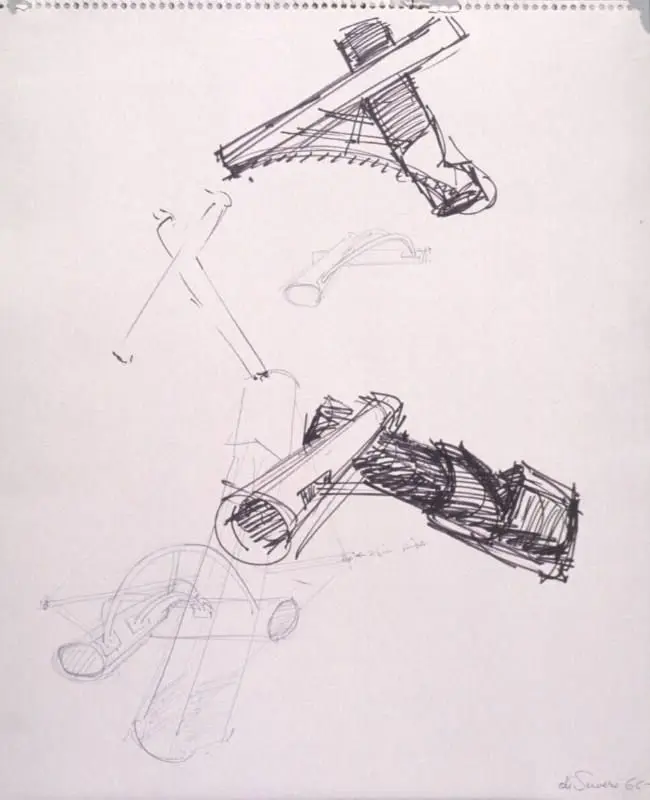 Untitled from "Studies for a Commissioned Sculpture" by Mark di Suvero