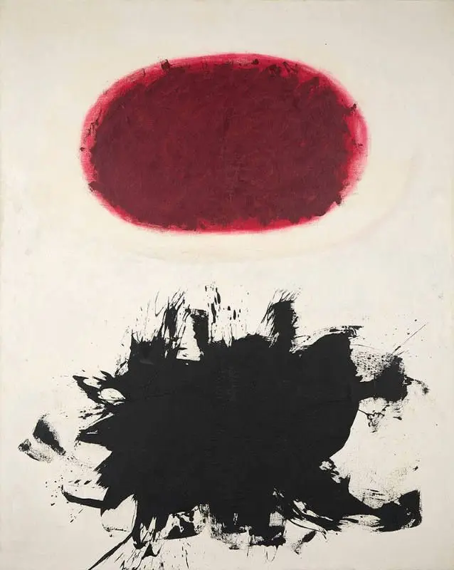Crimson Spinning #2 by Adolph Gottlieb