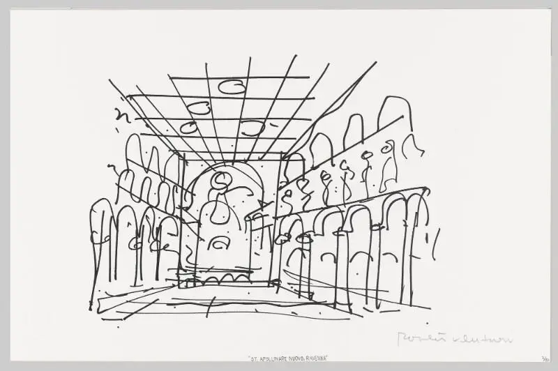 St. Apollinare Nuovo, Ravenna, 2007 by Robert Venturi