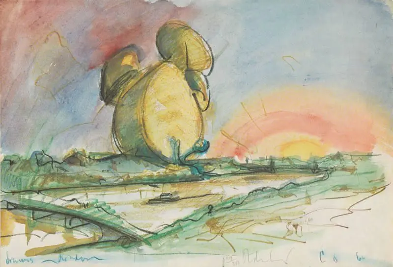 Drums-London (Soft Drum Set) by Claes Oldenburg