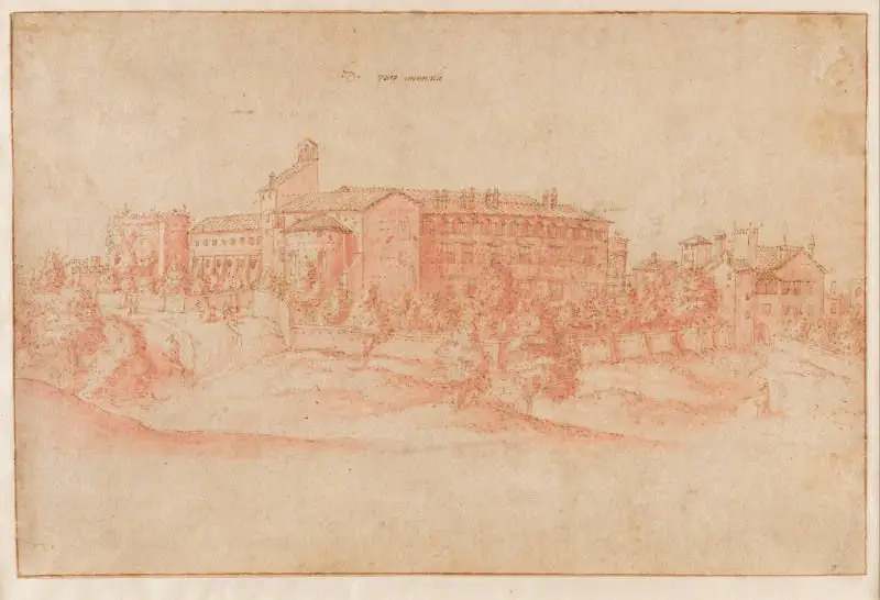 View of San Pietro in Vincoli, Rome by Flemish