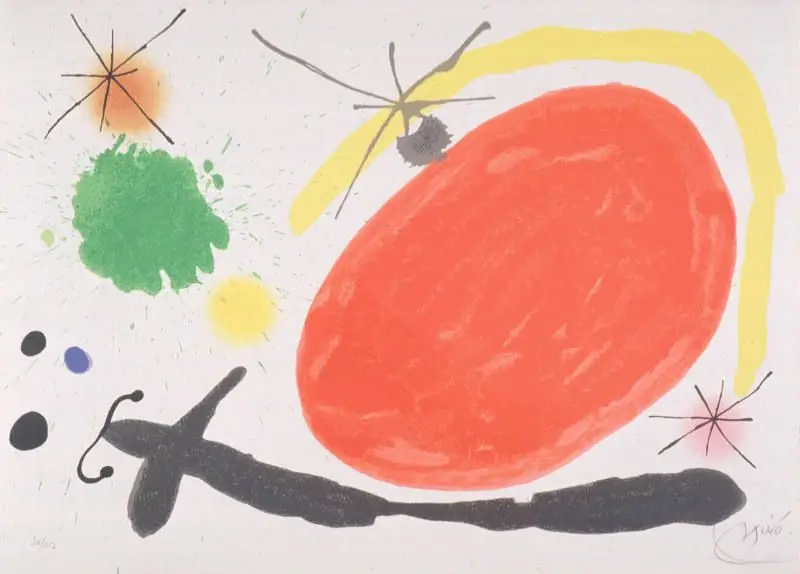 La japonaise by Joan Miro