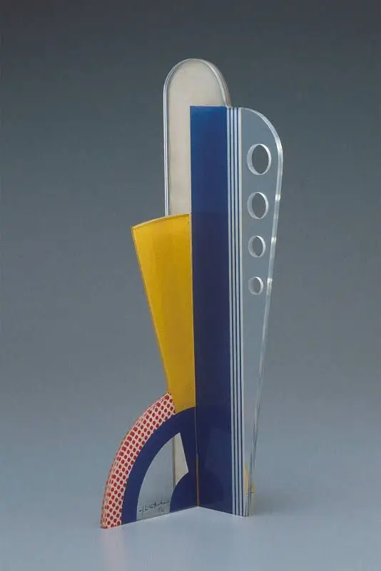 Modern Sculpture with Apertures by Roy Lichtenstein