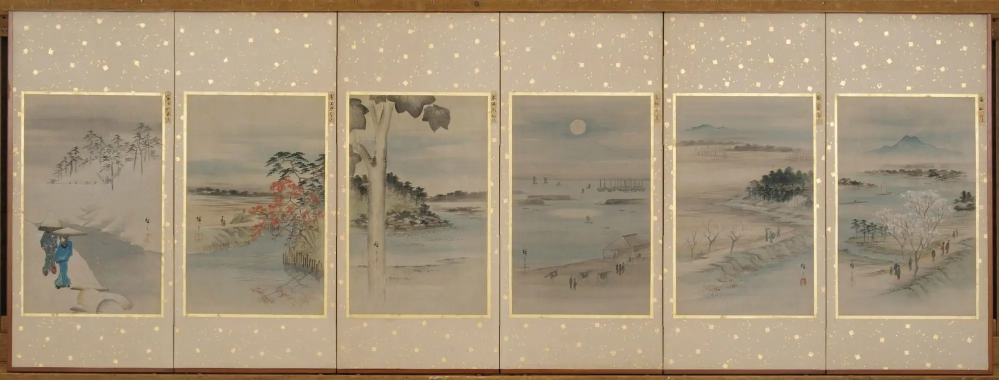 Famous Sites of Edo by Utagawa Hiroshige 歌川広重