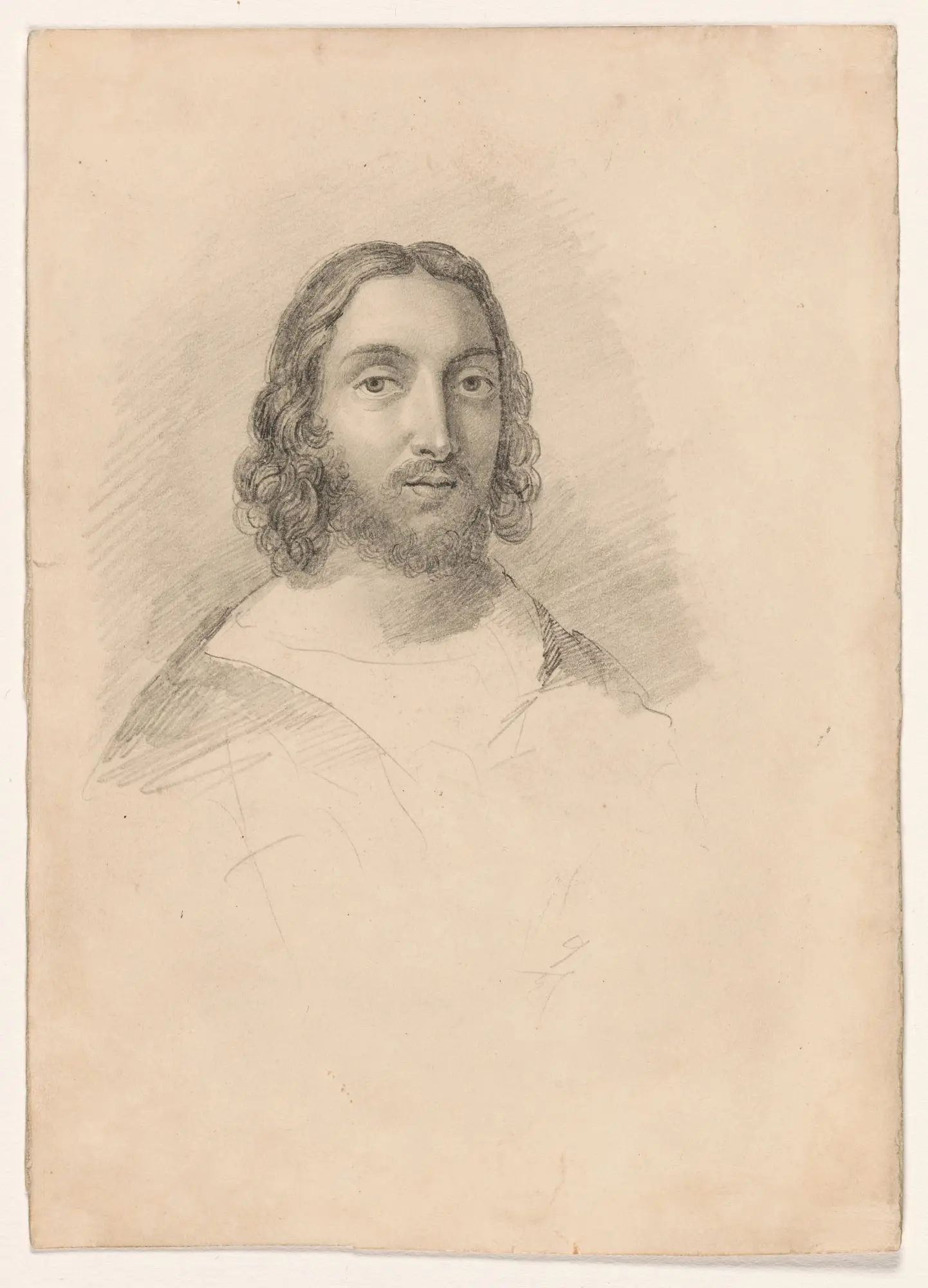 Sketch of painting by George Linen, 29 Apr 1802 - 27 Sep 1888