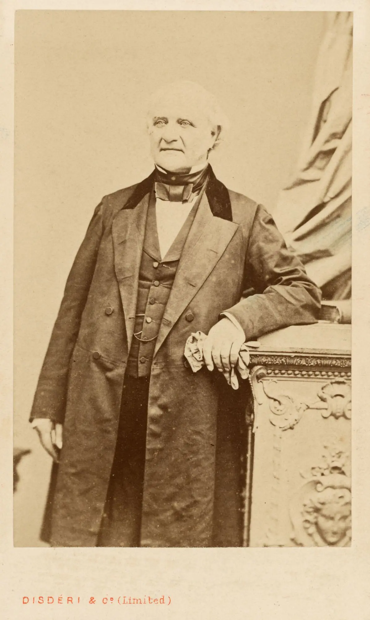George Peabody by André Adolphe-Eugène Disdéri, 28 Mar 1819 - 4 Oct 1890