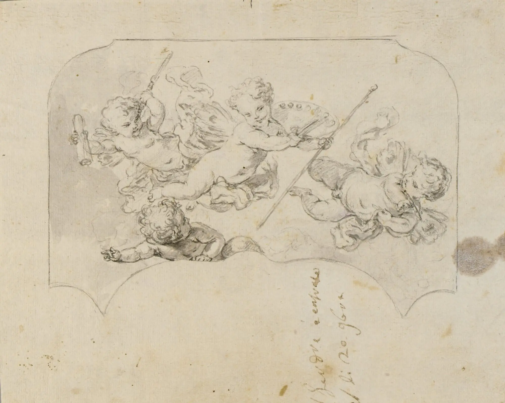 Drawing by Solimena