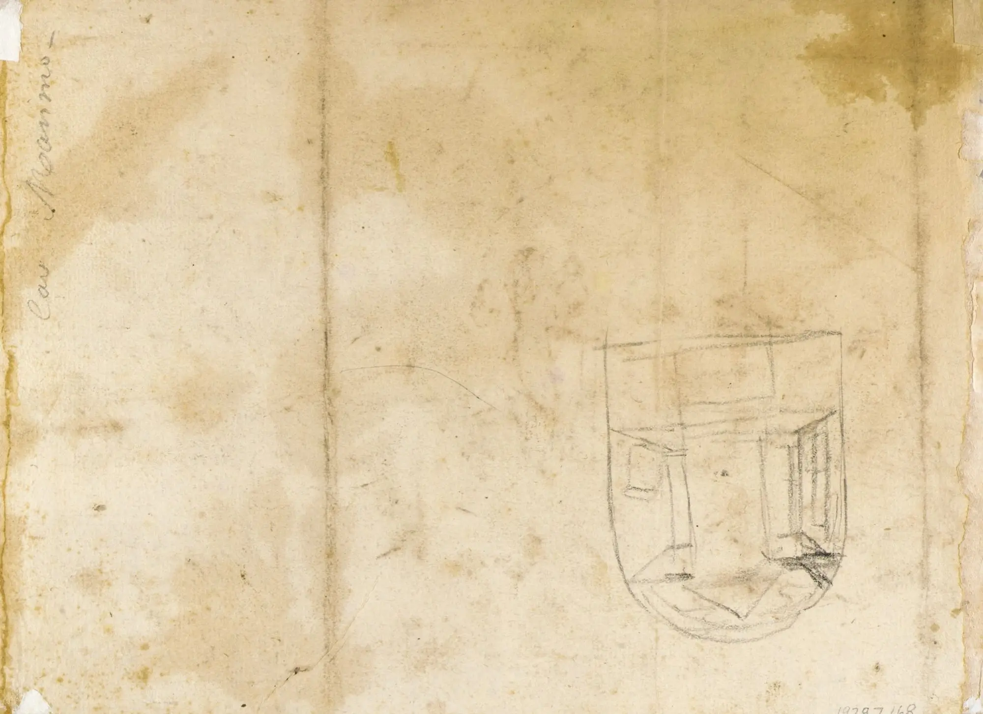 Drawing by M. Stanzione, n.d.