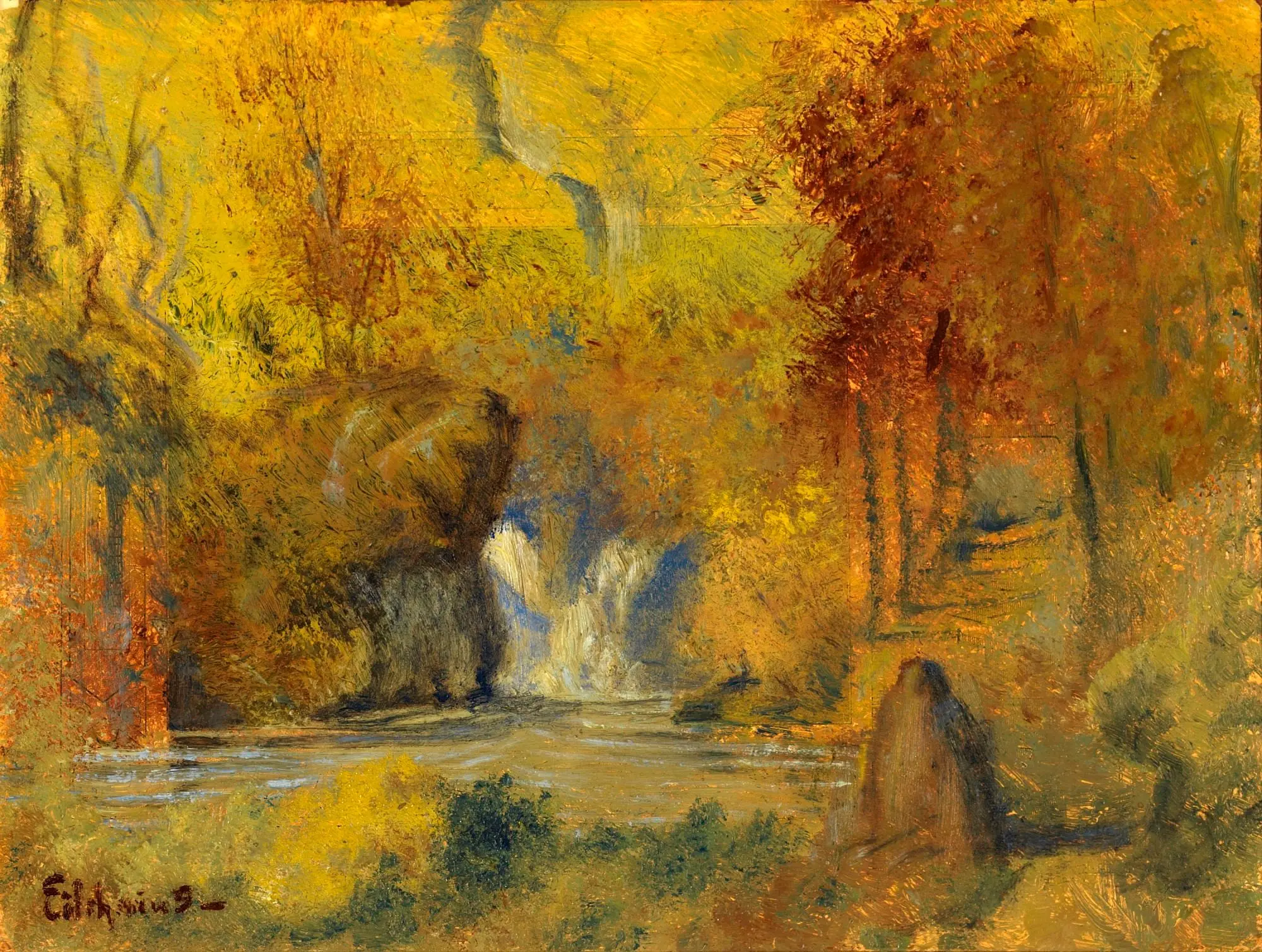 Autumn Landscape by Louis M. Eilshemius,