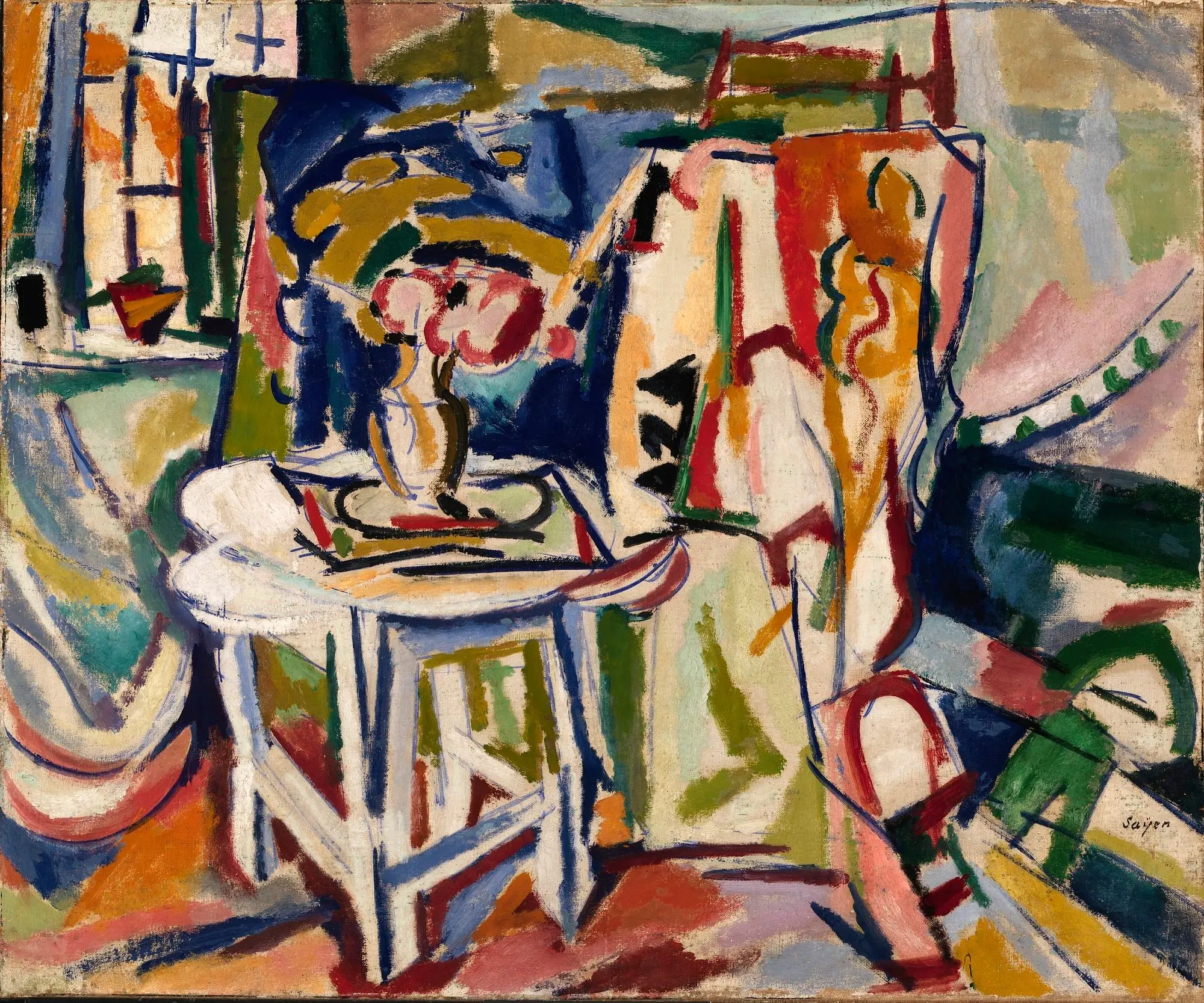Interior by H. Lyman Saÿen,