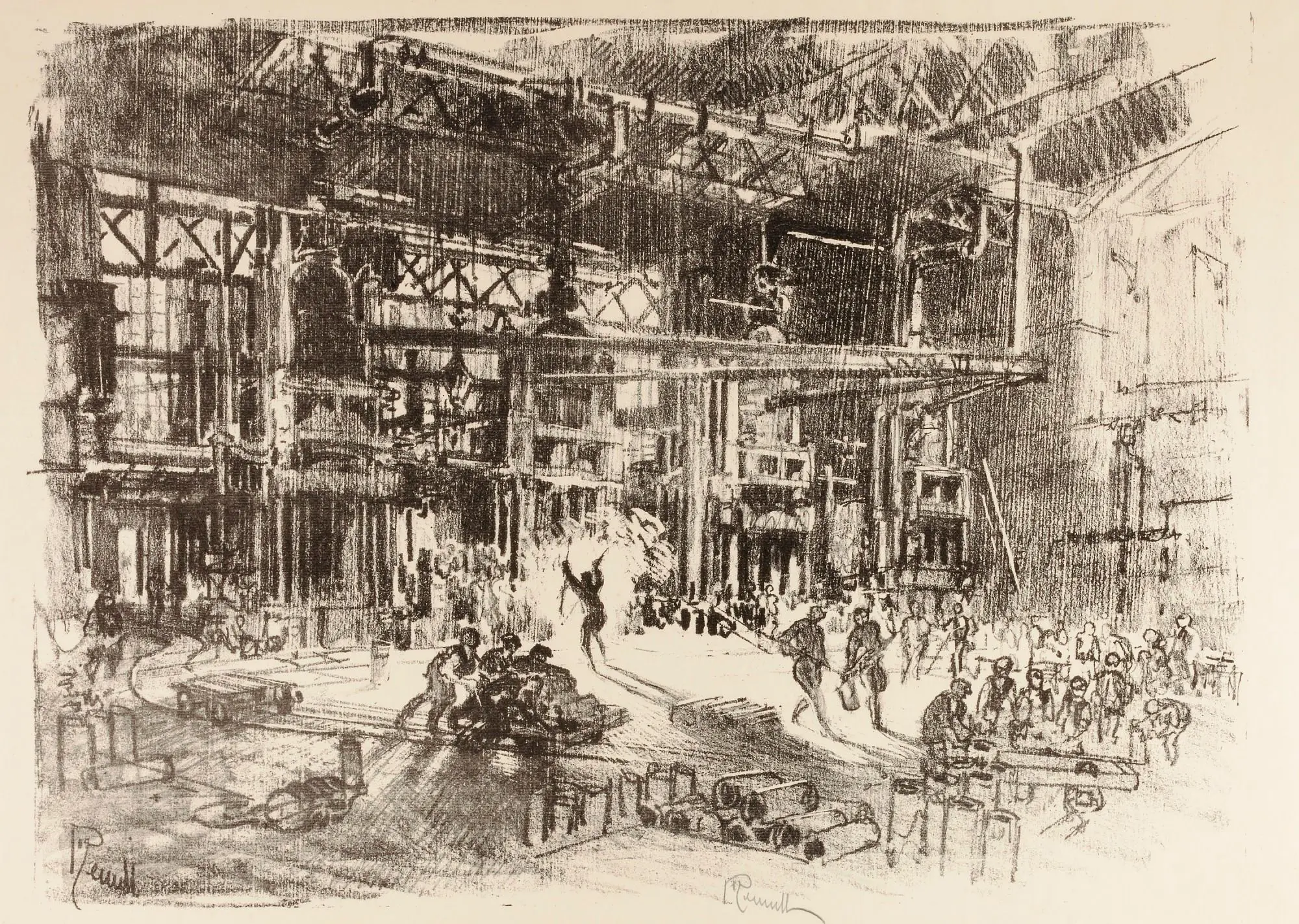 The Presses by Joseph Pennell,