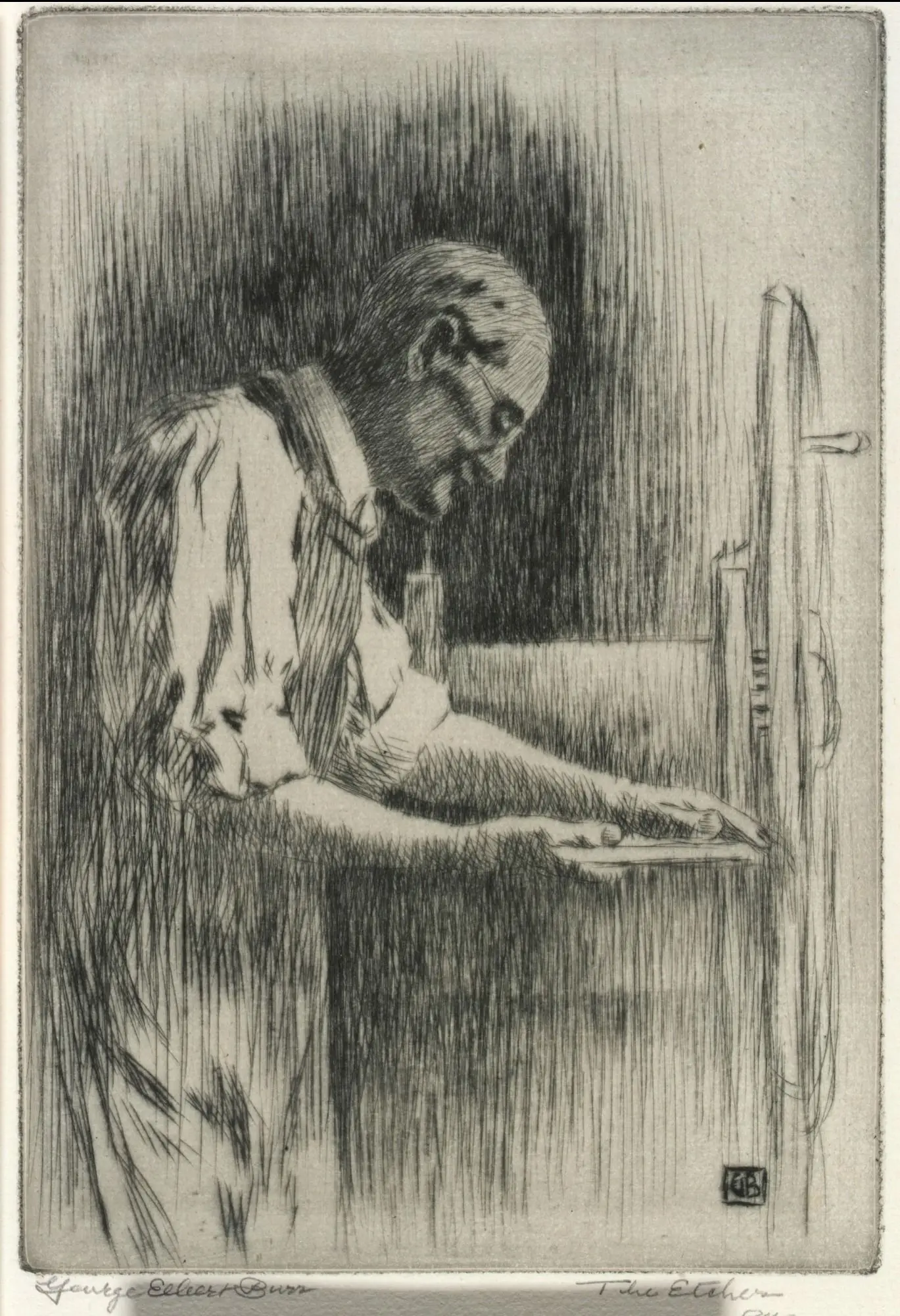 The Etcher by George Elbert Burr,