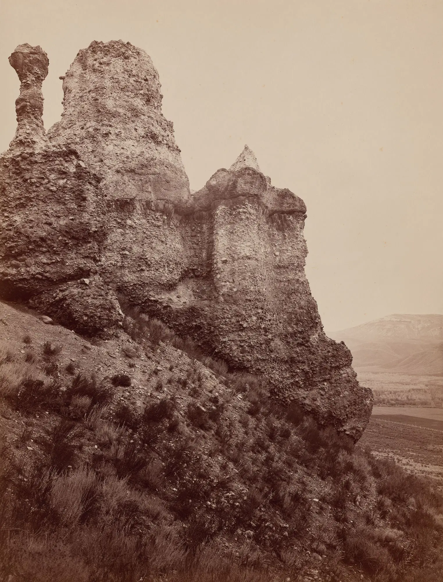 Witches Rock, near Echo City, Utah by Carleton E. Watkins,