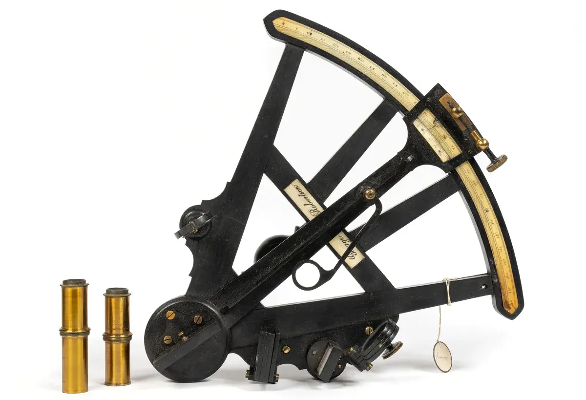 Sextant, Sjöhistoriska museet by Georg Robertson