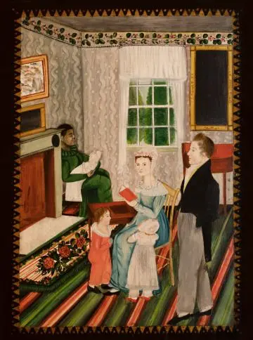 Family Portrait by Deborah Goldsmith, American