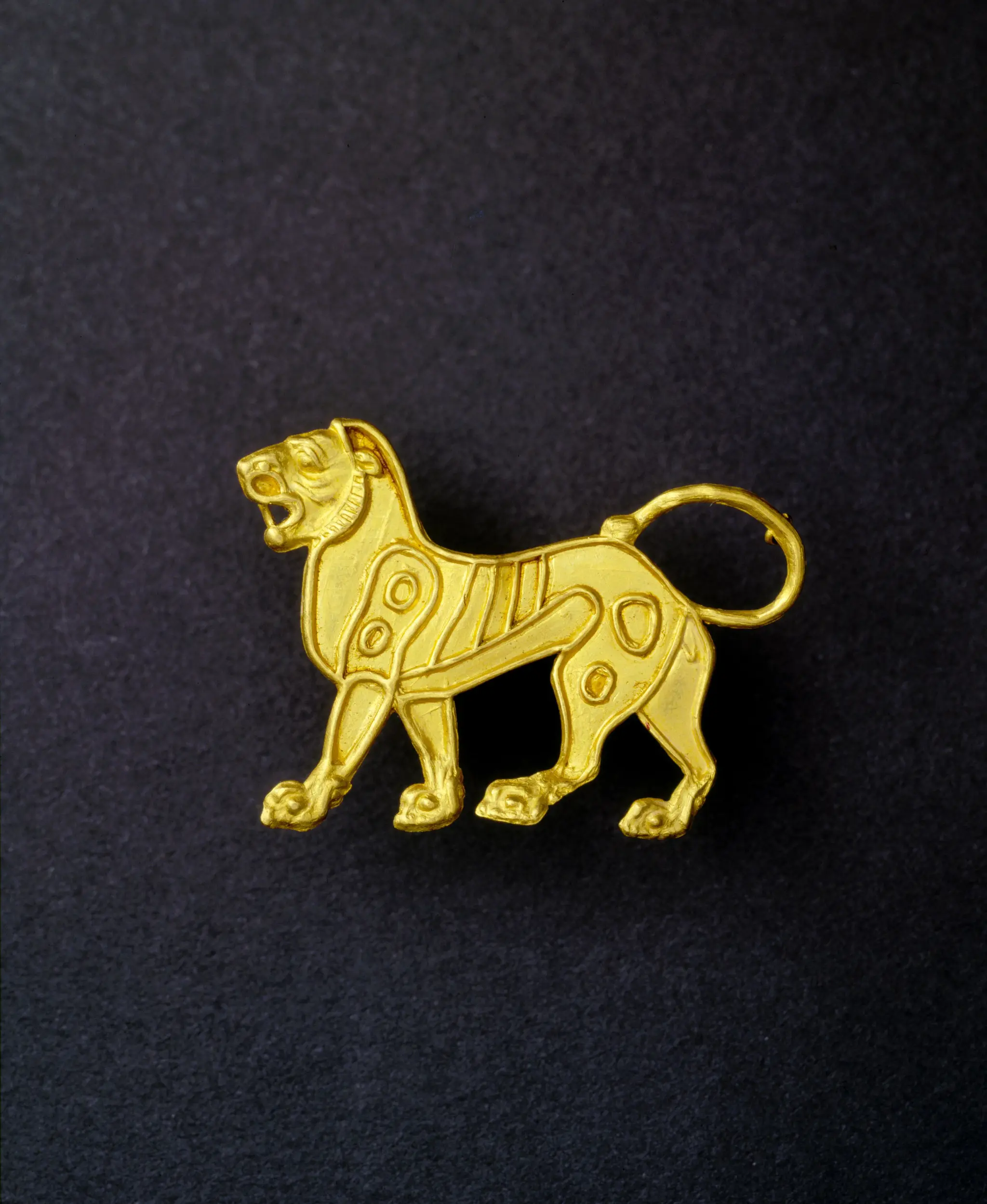 Appliqué in the Form of a Lion by Unknown artist