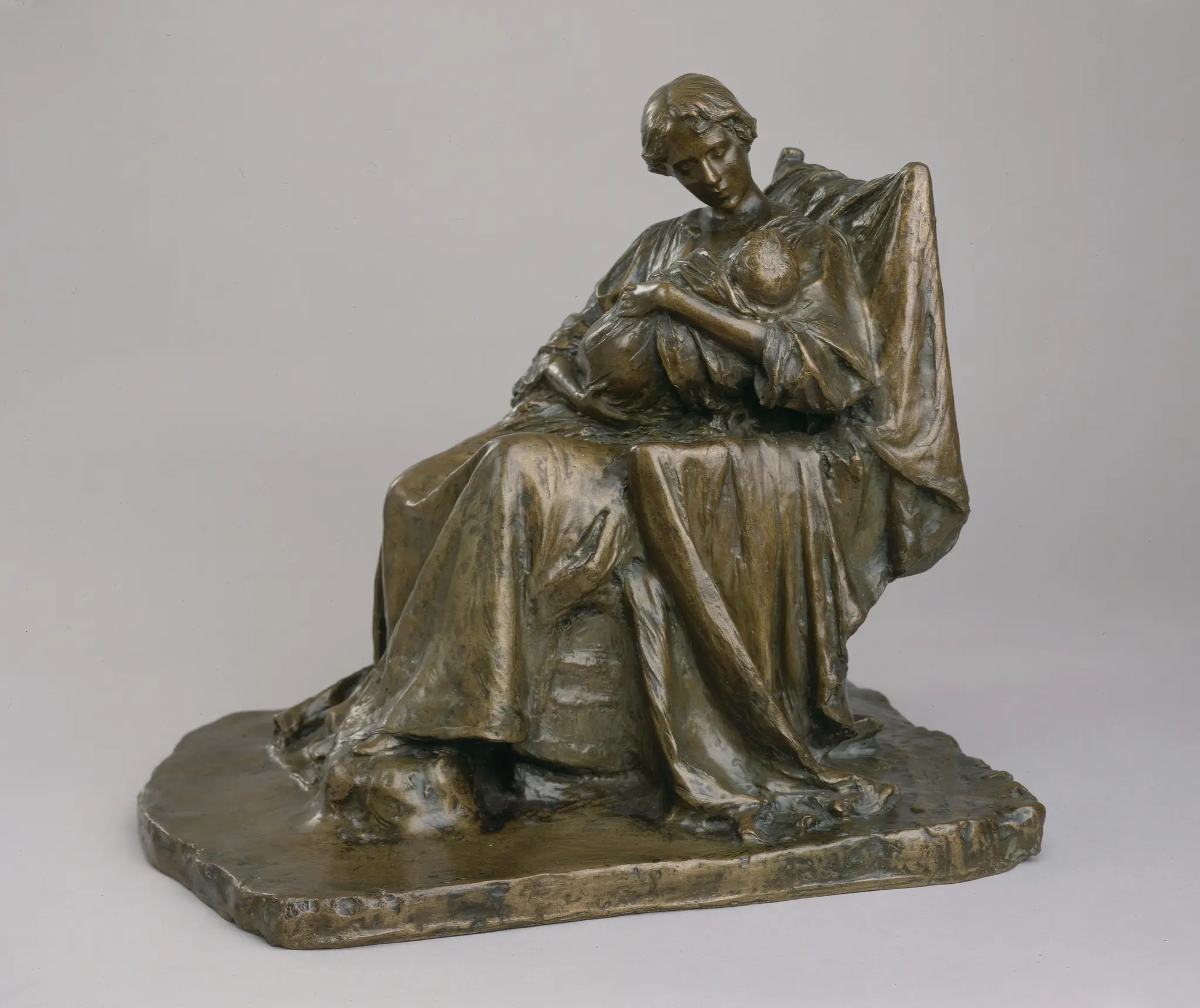 A Young Mother by Bessie Potter Vonnoh, American