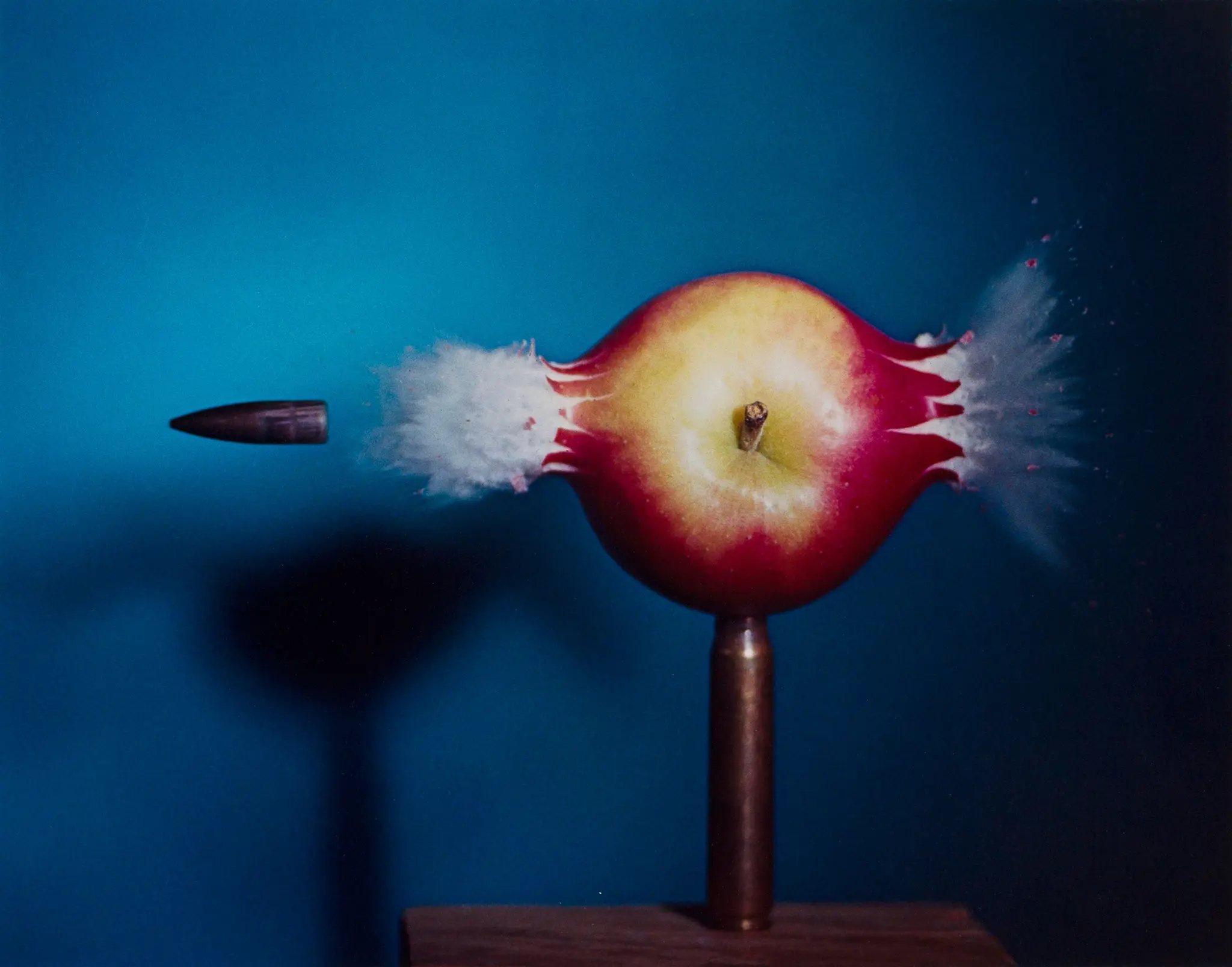 .30 Bullet Piercing an Apple by Unknown artist