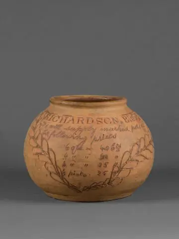 Advertising Pot by Richardson Brothers, United States, active c.1870