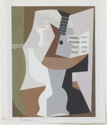 Abstraction – Still Life by Pablo Picasso, Spanish